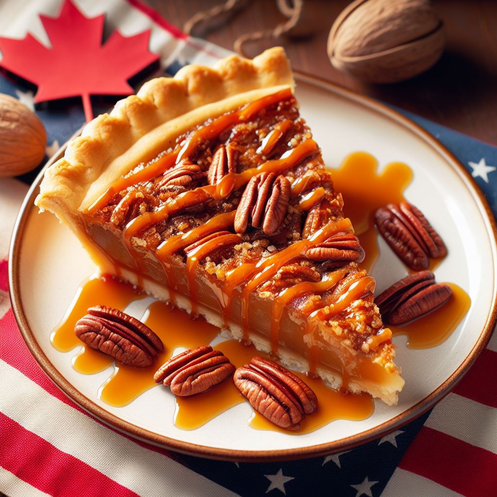 พายเมเปิ้ลพีแคน (Maple Pecan Pie)